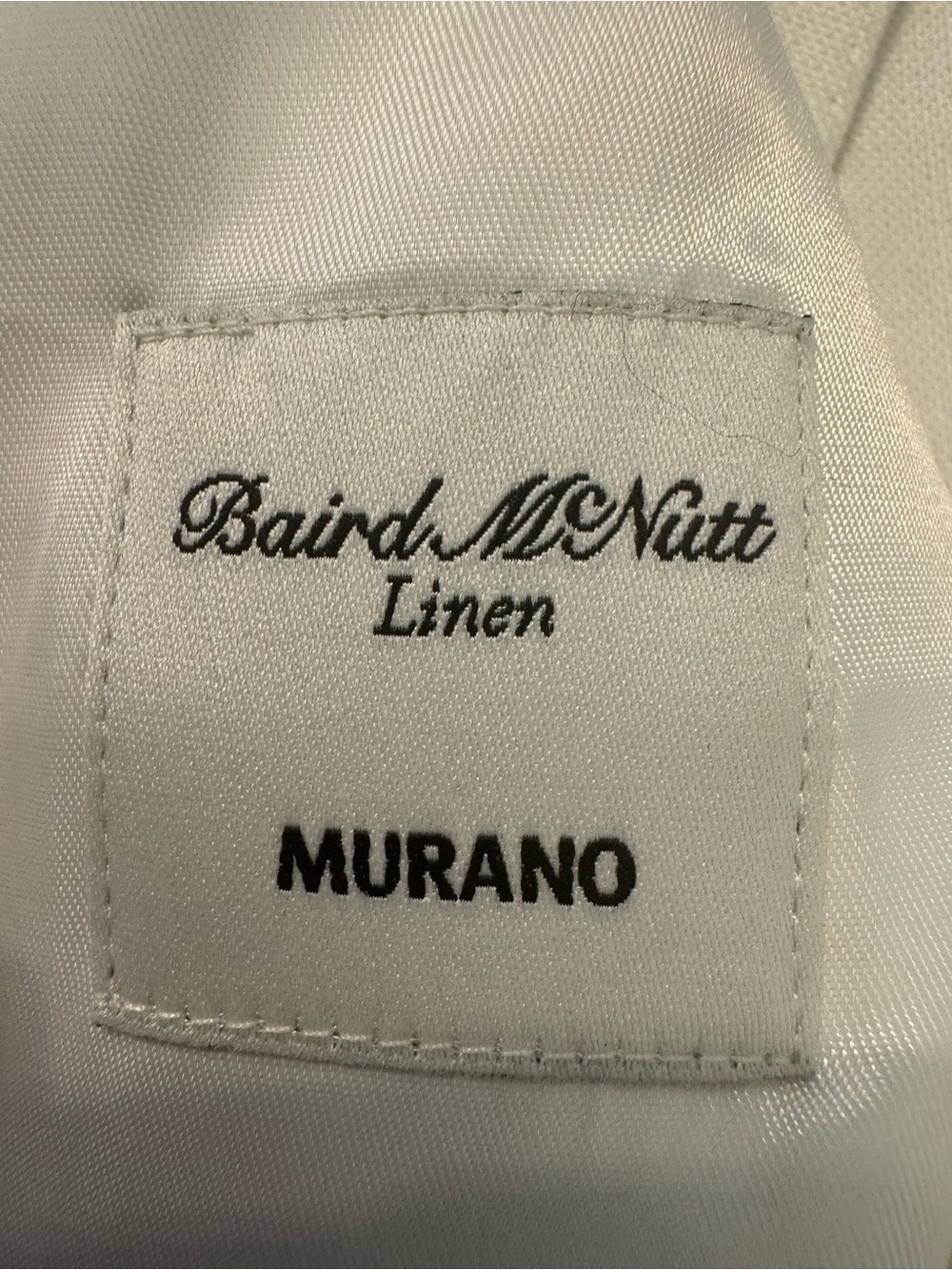 Murano Cream Two-Piece Linen Suit - Picture 4 of 8